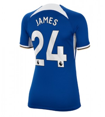 Chelsea Reece James #24 Primera Equipación Mujer 2023-24 Manga Corta